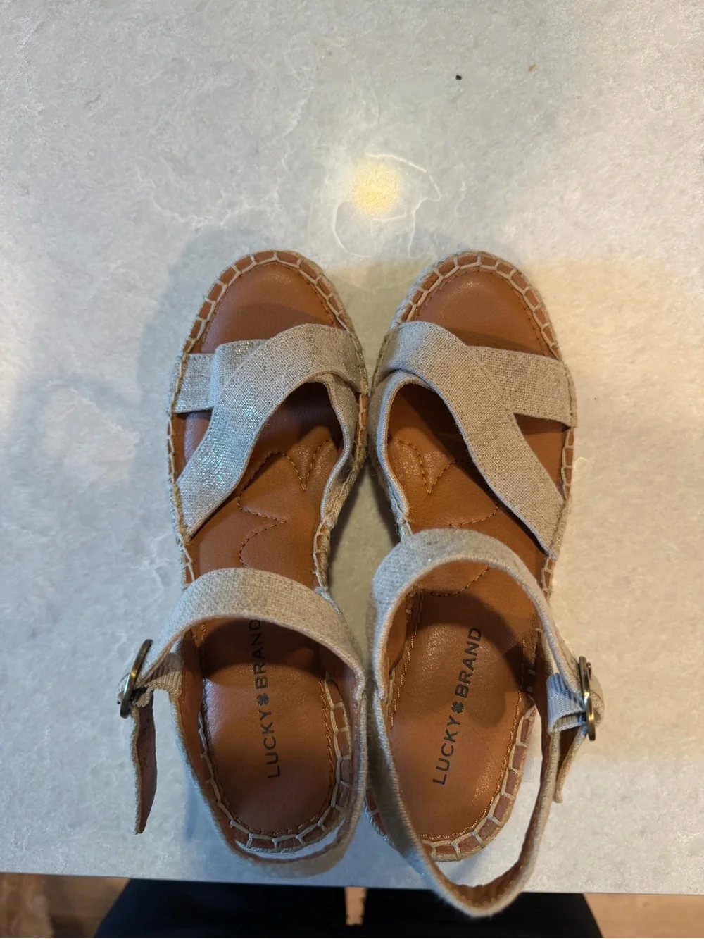 Lucky Brand wedge sandals